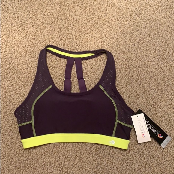 NWT Ideology Mid Impact Sports Bra Sz M - Picture 1 of 7